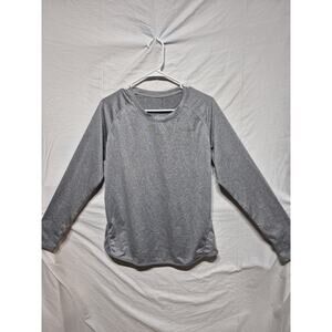 Liberty Pro Womens Size Large Grey Long Sleeve Dryfit